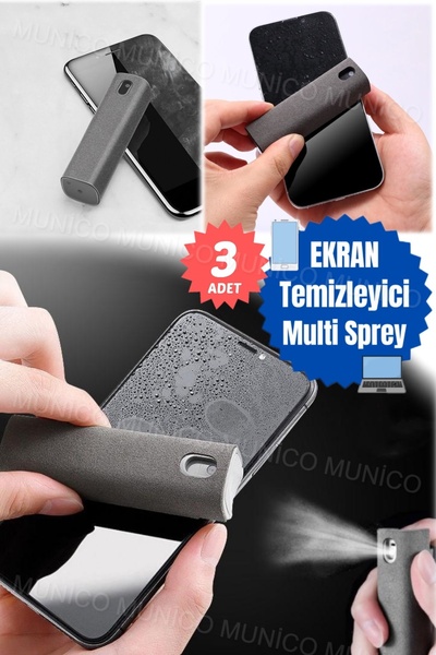 Gaggani 3 Adet Araba Cam Panel Ekran Temizleme Macbook Ekran Silmez Aparatı S...