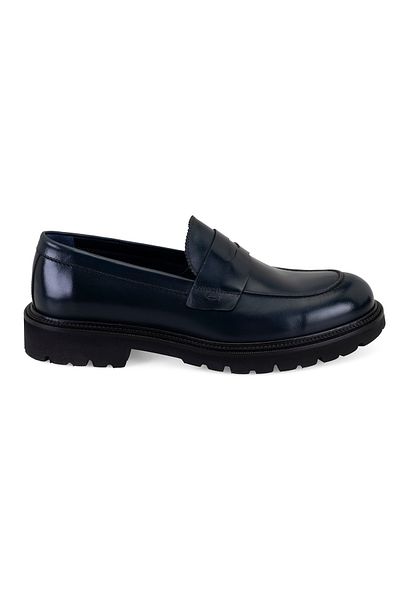 Desa Loafer casual din piele pentru bărbați Kienna bleumarin