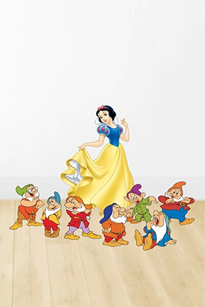 neşeli günlerim مجموعة اللوحات الدائمة سنو وايت والأقزام السبعة