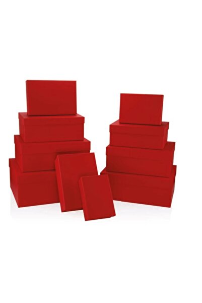 Gıpta GIPTA YOUR RED DİKDÖRTGEN HEDİYE KUTUSU BX0895 B 140x200x80mm