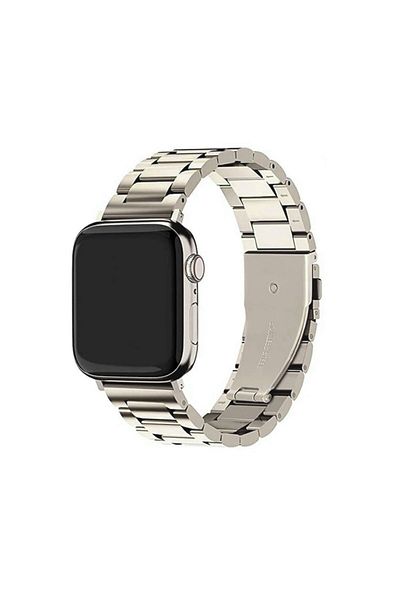 Nezih Case Apple Watch Series 2/3/4/5/6/7/8/9/se 38 40 41mm Stainless Steel Adjustable Pin Metal Band