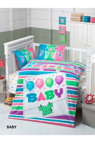 Komfort Home طقم لحاف أطفال 100% قطن (BERINAY)