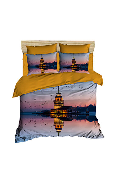 Fabeteks Maiden's Tower 3D Double Duvet Cover Set