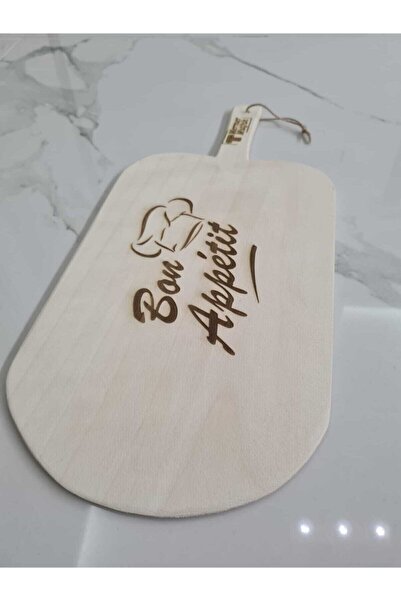 MR MERMER MUTFAK Ahşap Fırın Küreği ( 1 Adet Pizza Küreği) - Kavak Ağacı