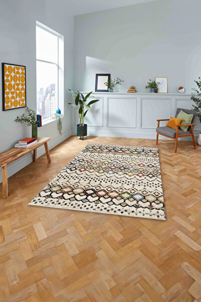 Napoli Home Digital Printed Nordic Motif Washable Non-Slip Runner Kitchen Living Room Carpet