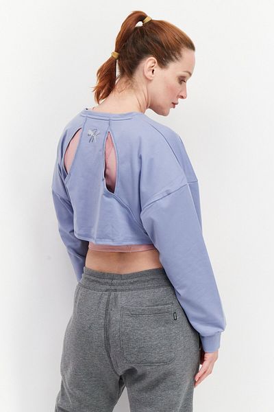 Puma Women Sportswear Fit Long Sleeves Training Top, Lavender