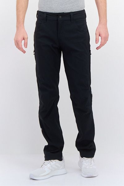 Berghaus Men Regular Fit Brand Logo Straight Leg Pant, Black
