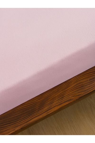 LC Waikiki LCW ملاءة سرير مزدوجة مطاطية من القطن مقاس 160x200x30 سم