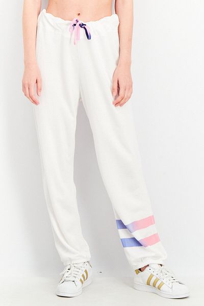 Sundry Women Regular Fit Sweatpant Comfy Jogger Pants, White