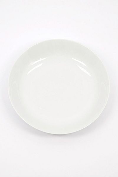 Muy Mucho Basic Round Soup Plate, White
