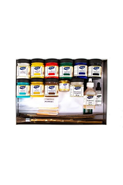 Karin Profesyonel Ebru Seti 25x35 Cm