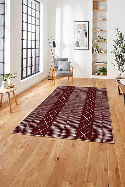 Napoli Home Printed Nordic Wicker Pattern Washable Non-Slip Runner Kitchen Living Room Carpet