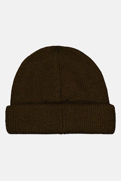 Lyle & Scott Men Brand Logo Beanie, Dark Olive