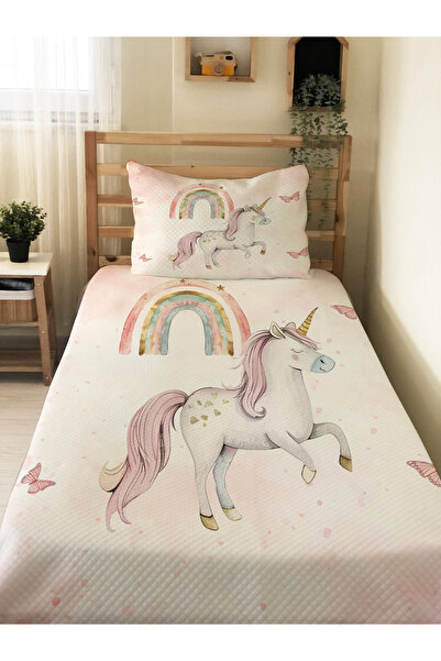 Evmila Set unicorn cu imprimeu pentru bebelusi si copii 160x230