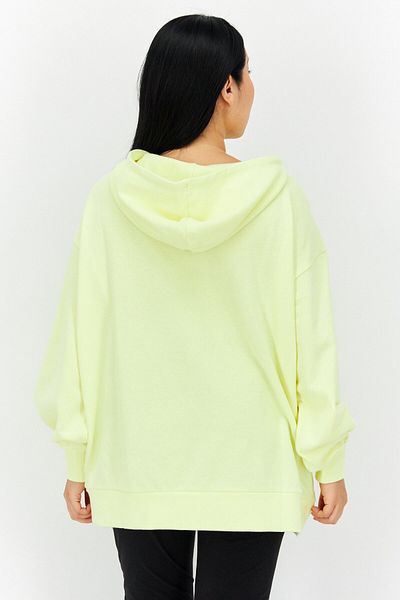 Puma Women Oversized Fit Long Sleeve Hooded Outdoor Sweatshirt, Yellow