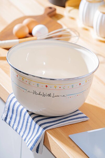 ACAR Made with Love Enamel Mixing Bowl - 18 cm