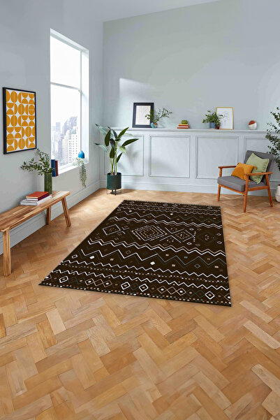 Napoli Home Τυπωμένο σκανδιναβικό σχέδιο έθνικ χαλί που πλένεται αντιολισθητικό χαλί κουζίνας και σαλονιού