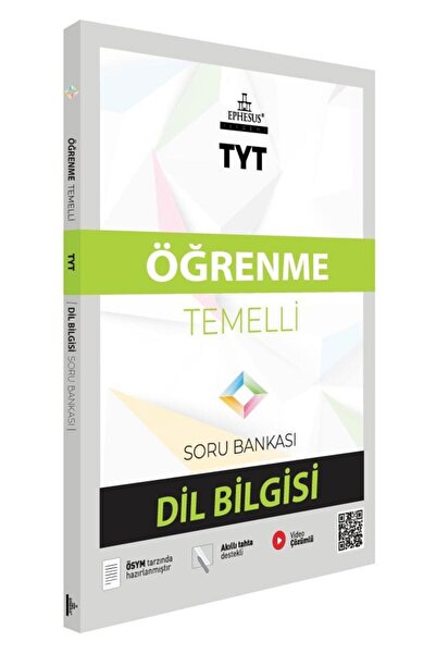 Ephesus Yayınları TYT Öğrenme Temelli Dil Bilgisi Soru Bankası