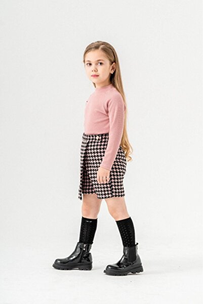 Minigimin Cicileri Roze mini set za devojčice Cicileri Houndstooth Sa deznom ...