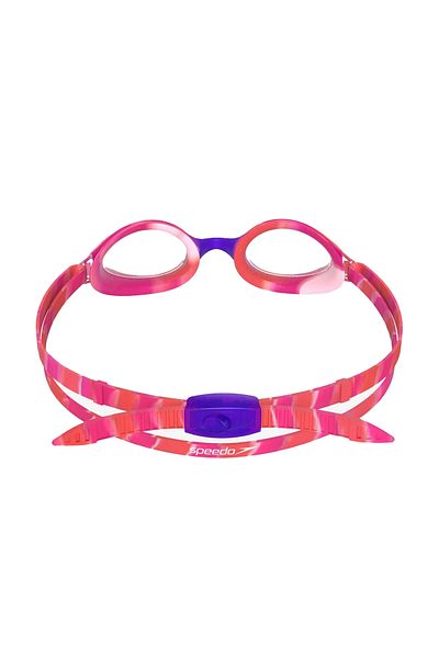 SPEEDO نظارات السباحة Hyper Flyer Ju Purp/pink للجنسين للأطفال 8-7750317546