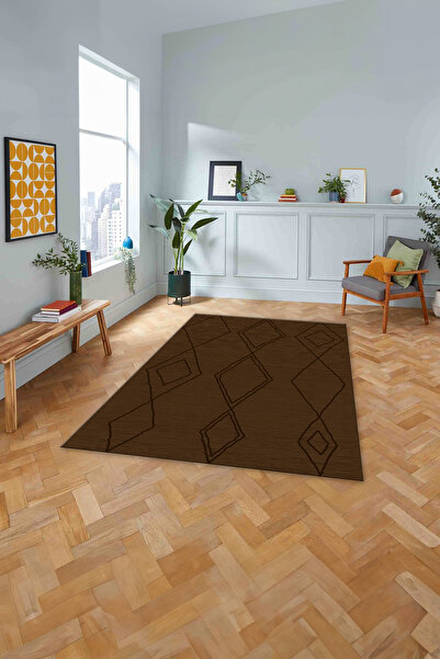 Napoli Home Τυπωμένο σκανδιναβικό γεωμετρικό μοτίβο που πλένεται αντιολισθητικό χαλί κουζίνας και σαλονιού