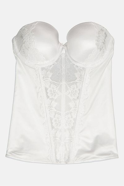 Jezebel Women Seamless Padded Caress Too Bustier, White