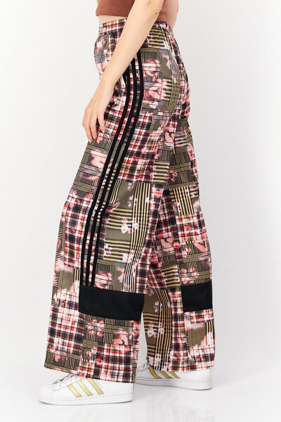 Adidas Originals Women Sportwear Fit Outdoor Track Pants, Red Combo