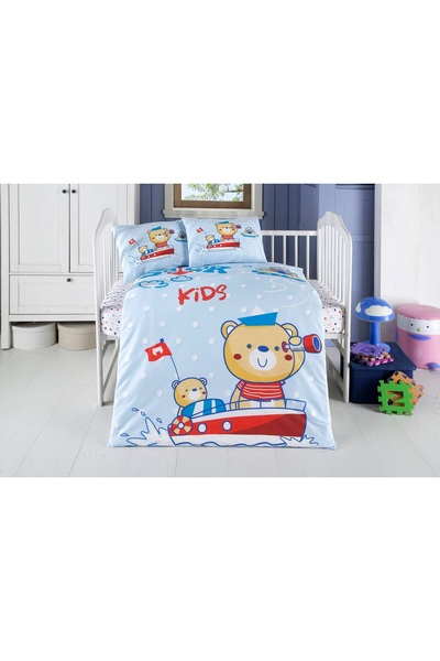 Komfort Home طقم لحاف أطفال 100% قطن (BERINAY)