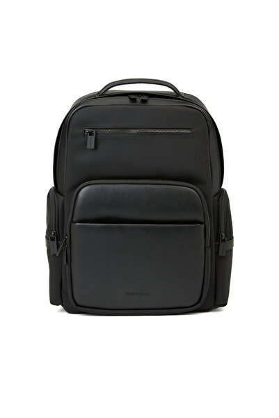 George Hogg Siyah Erkek Sırt Çantası