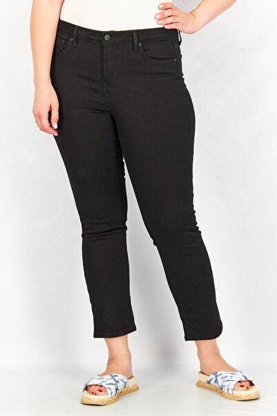 NYDJ Women Petite Size Five Pocket Style Jeans, Black