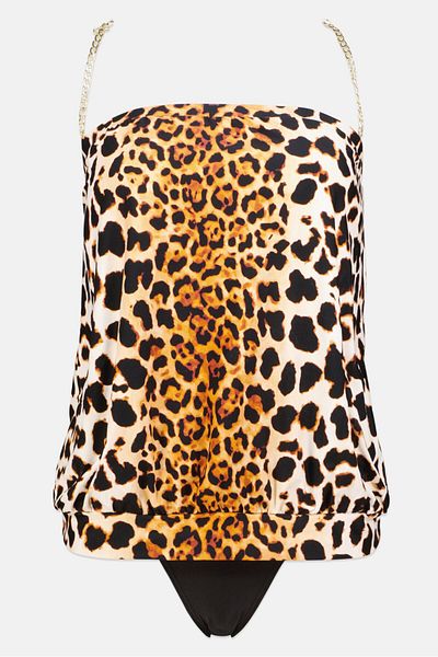 Vince Camuto Women 2 Pieces Animal Printed Beachwear Set, Black