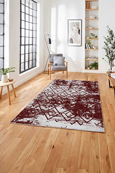 Napoli Home Printed Nordic Vectorial Patterned Washable Non-Slip Runner Kitchen Living Room Carpet