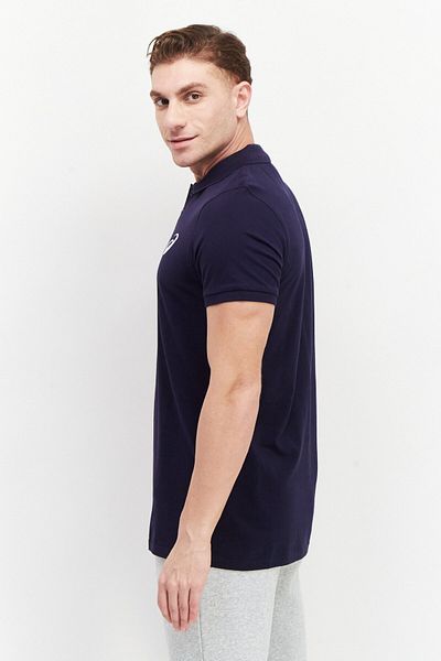 Asics Men Sportswear Fit Short Sleeve Outdoor Polo Shirt, Navy Blue