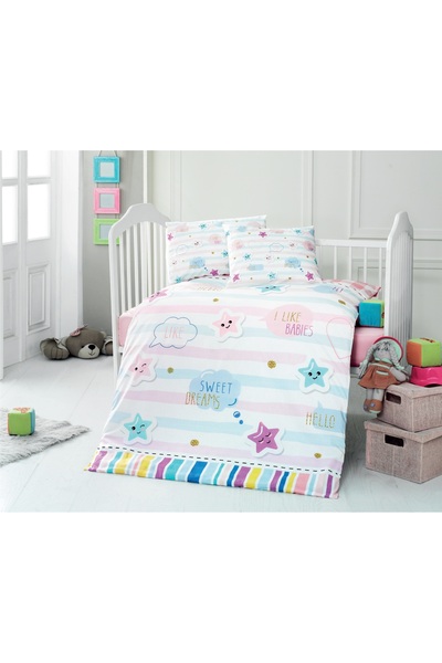 Komfort Home طقم لحاف أطفال 100% قطن (BERINAY)