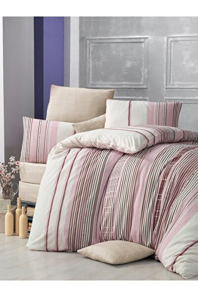 Komfort Home طقم غطاء لحاف فردي من القطن والبوليستر (لون)