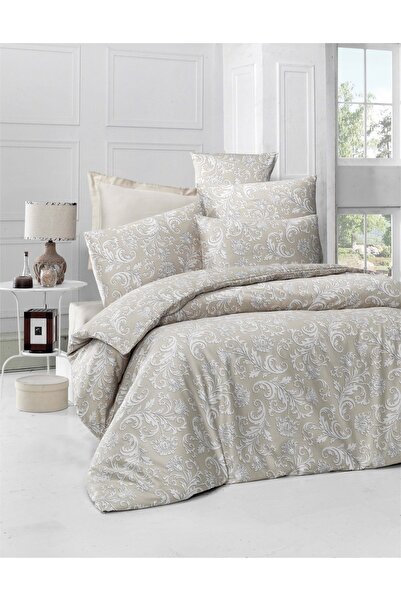 Komfort Home Single Exclusive Deluxe Satin Duvet Cover Set (BEIGE)