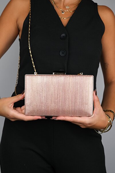 LuviShoes Yadaya Rose Striped Women's Evening Dress Bag