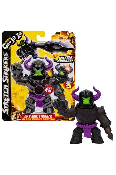 Goojitzu Stretch Strikers Single Figure Pack Gjt51000 - Black Knight Orbitox