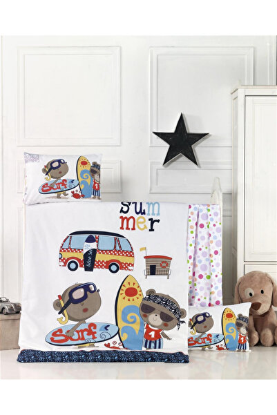 Komfort Home Baby Duvet Cover Set 100% Cotton (VİCTORIA)