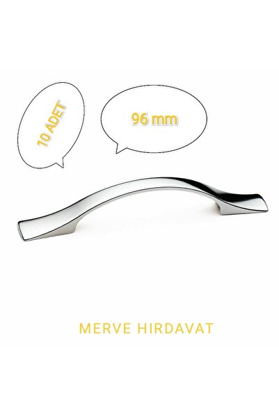 merveuras SÜLÜN KULP KROM 10 ADET