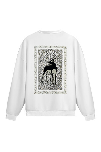 Mounte Bianca Unisex Cerva - Obična majica sa kapuljačom