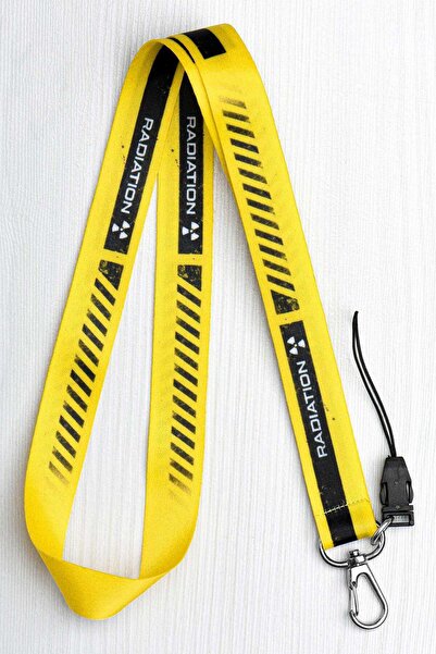 Apptakı Radyasyon Radyoaktif Radyoloji Yaka Kartı Boyun İpi Telefon Askısı - ...