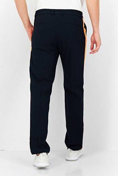 Esprit Men Straight Fit Textured Jogger Pants, Navy