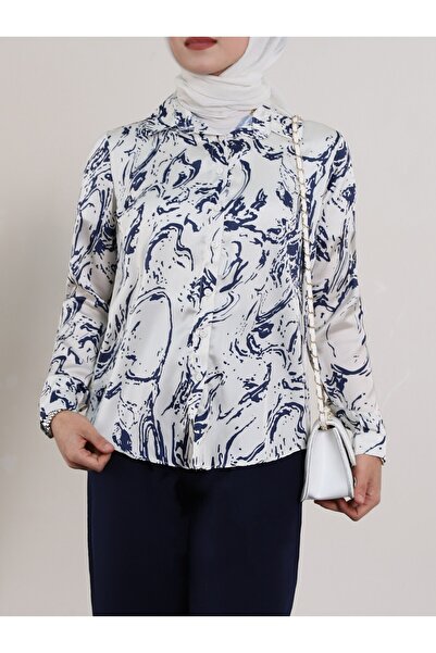 Modamorfo Сорочка з атласним візерунком - Ласі