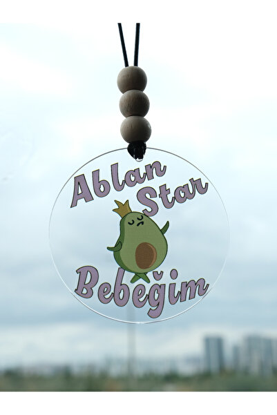 Balkhoon Ablan Star Bebeğim Dikiz Aynası Süsü Araba Süsü Hediyelik Eşya