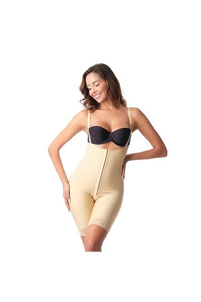 BİOAKTİF Post Liposuction Underbust Over-The-Knee Corset Black