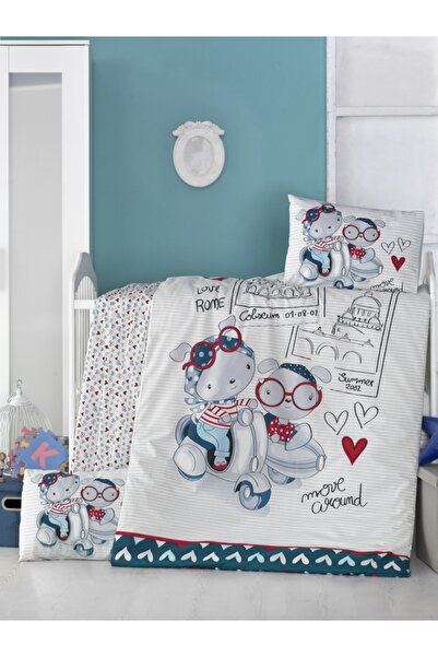 Komfort Home Baby Duvet Cover Set 100% Cotton (VİCTORIA)