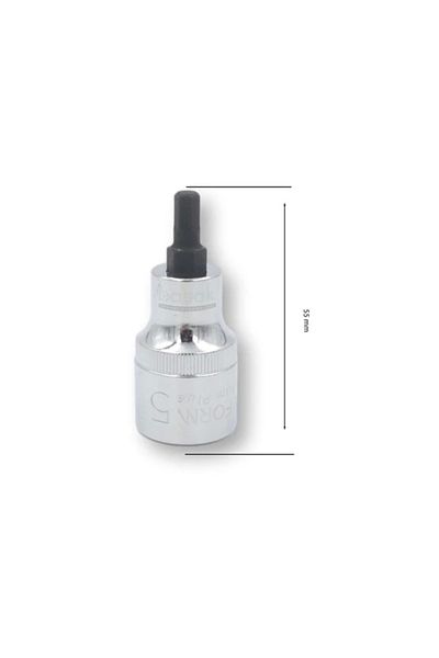 CETA FORM Allen C28S-H05 - 5 mm 1/2 Socket