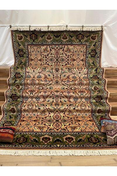 ŞİRVAN HALI EL DOKUMA HEREKE HALI - 338 x 224