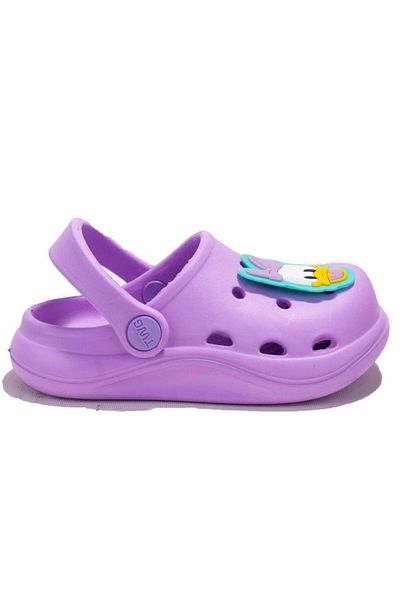 DAGOSTER Dja75-Crs01Bb - Lilac Orthopedic Girl's Sports Slippers